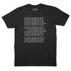 All Work and No Play T-Shirt (By Regular Brand) - Black