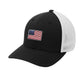 American Flag Flex Patch Flexfit Structured Trucker