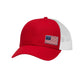 Offset American Flag Flex Patch Structured Trucker Hat