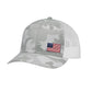 Offset American Flag Flex Patch Structured Trucker Hat