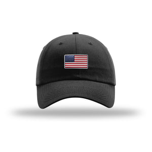 American Flag Flex Patch Structured Hat