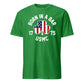 American Shamrock Born in a Bar T-Shirt
