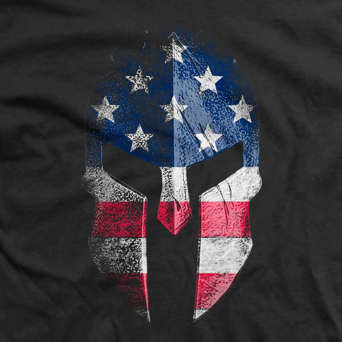 OTW American Flag Spartan T-Shirt