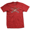 Marine Corps Artillery Vintage T-Shirt - RED