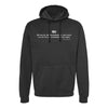 Be Polite and Have a Plan Mattis Quote Hoodie - BLACK