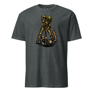 Belleau Wood Marine T-Shirt in Charcoal - USMC historic tee