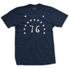 Bennington Flag T-Shirt - NAVY