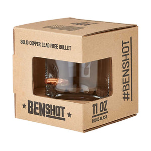 .308 Bullet Leatherneck for Life Rocks Glass