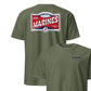 250th USMC Birthday Label T-Shirt