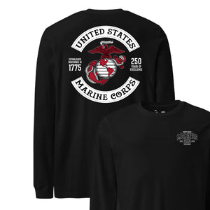 250th USMC Birthday Rocker Longsleeve T-shirt