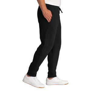 Eagle Globe & Anchor Fleece Jogger - Black