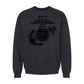 Eagle Globe & Anchor Blackout Crewneck Sweatshirt