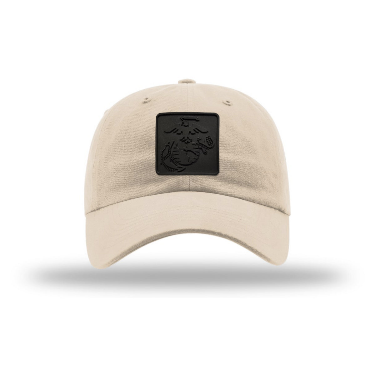 Blackout EGA Square PVC Patch Unstructured Dad Hat