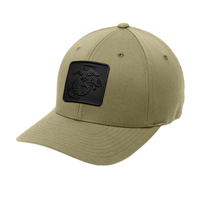 Blackout EGA Square PVC Patch Flexfit Structured Hat