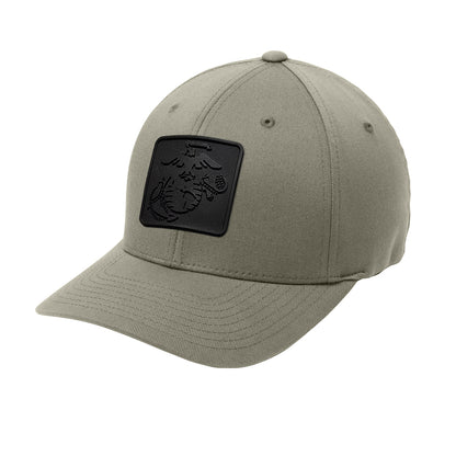Blackout EGA Square PVC Patch Flexfit Structured Hat