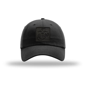 Blackout EGA Square PVC Patch Structured Hat
