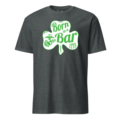 Shamrock Born in a Bar T-Shirt