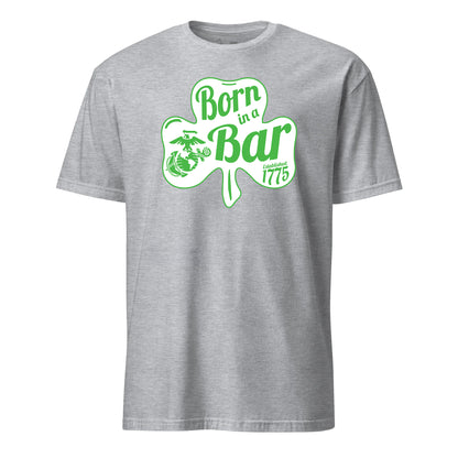 Shamrock Born in a Bar T-Shirt