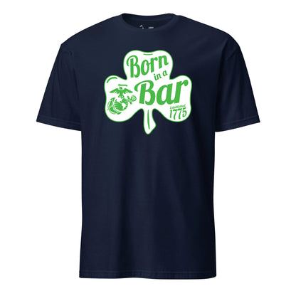 Shamrock Born in a Bar T-Shirt