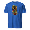 Born to Thrill Pilot Pin-Up T-Shirt - ROYAL