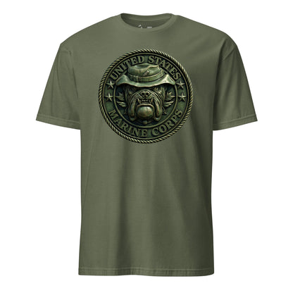 USMC Bulldog Jungle Boonie Hat T-Shirt