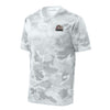 Camohex USMC Bulldog Left Chest Performance T-Shirt - CAMOHEX WHITE