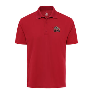 Bulldog USMC Performance Polo Shirt