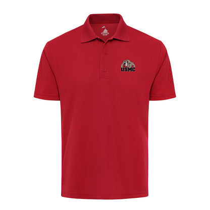 Bulldog USMC Performance Polo Shirt