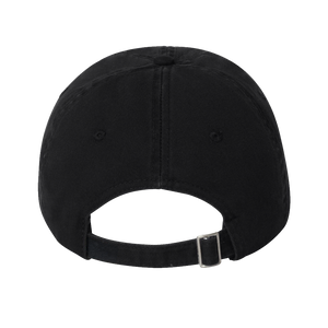 Eagle Globe & Anchor Unstructured USMC Hat embroidery - Black Hat w/ Gold