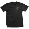 Basic Left Chest EGA Established T-Shirt - BLACK