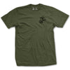 Basic Left Chest EGA Established T-Shirt - OD GREEN
