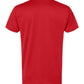 Red Left Chest Eagle, Globe, and Anchor Established Performance T-Shirt- Black Logo