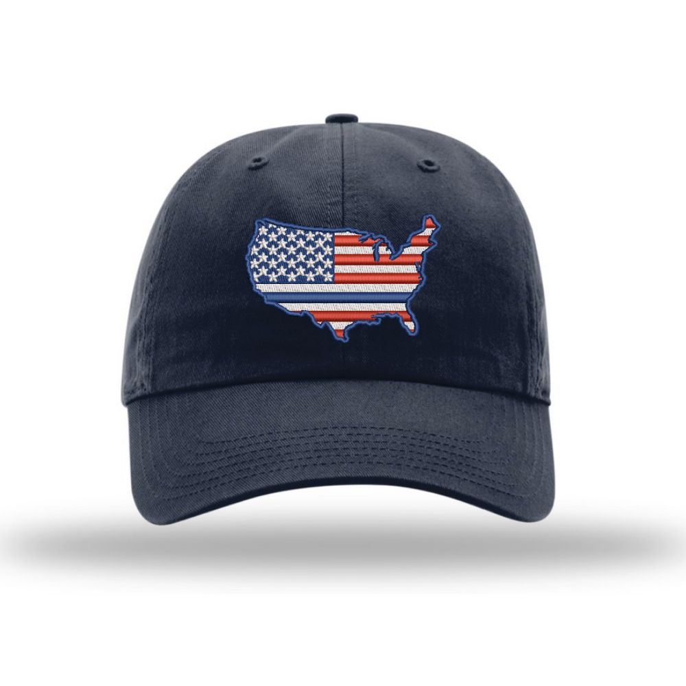 Blue Line America Unstructured Hat - Navy