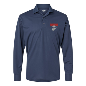 Brotherhood USMC Longsleeve Performance Polo