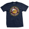 Bulldog Vintage Seal T-Shirt - NAVY