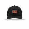 USMC Flag Flexstyle Patch Camo Structured Trucker - BLACK CAMO/BLACK