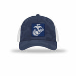 Navy & Silver EGA — NAVY CAMO/WHITE