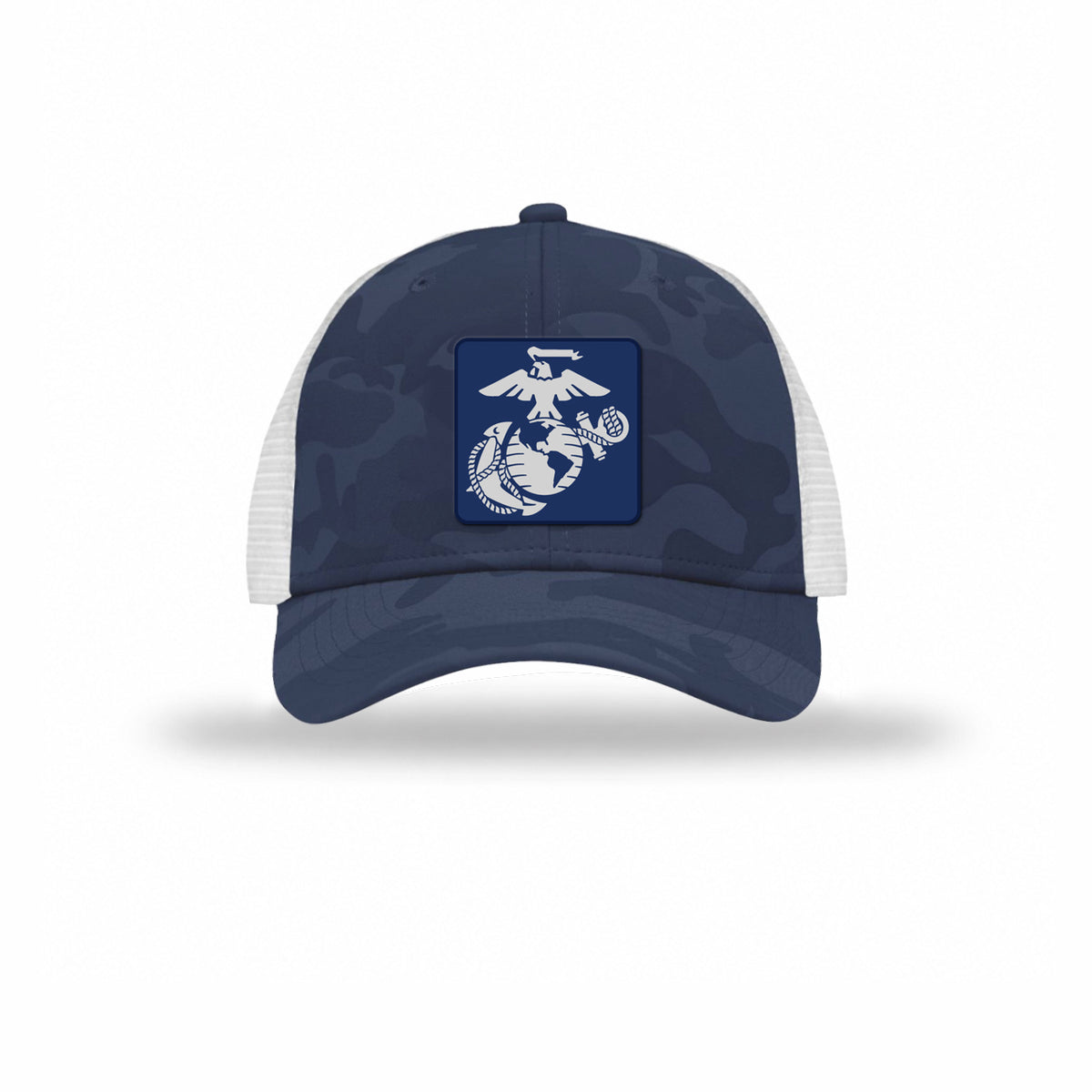Navy & Silver EGA — NAVY CAMO/WHITE