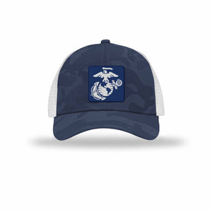 Navy & Silver EGA — NAVY CAMO/WHITE