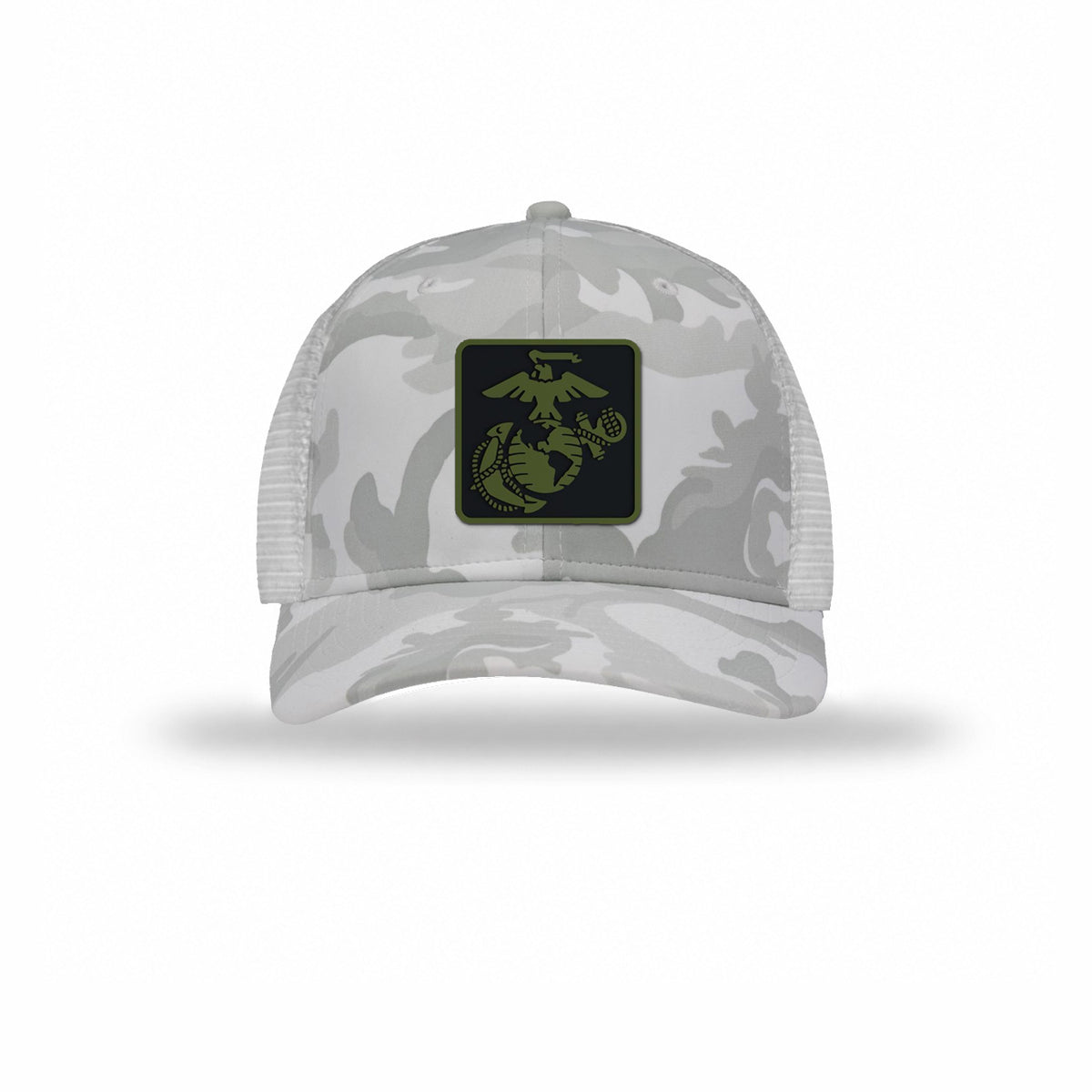OD Green & Black EGA — WHITE CAMO/WHITE