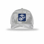 Navy & Silver EGA — WHITE CAMO/WHITE
