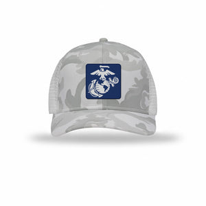 Navy & Silver EGA — WHITE CAMO/WHITE