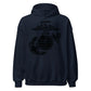 Eagle Globe & Anchor Classic Blackout Hoodie
