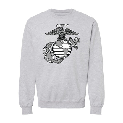 Classic Eagle Globe & Anchor Crewneck Sweatshirt