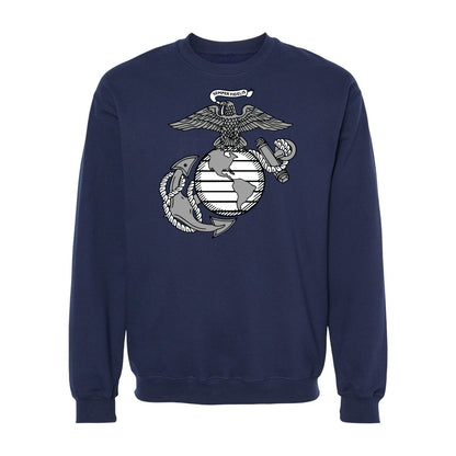 Classic Eagle Globe & Anchor Crewneck Sweatshirt