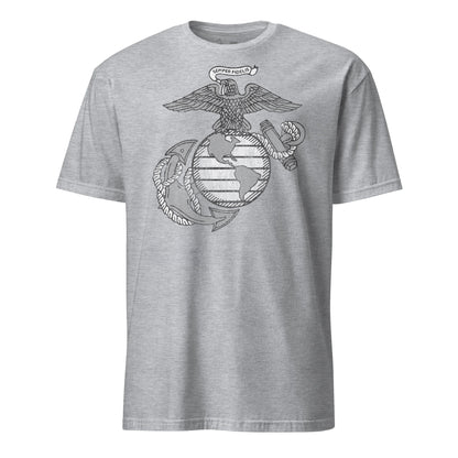 Classic Eagle Globe & Anchor Vintage T-Shirt