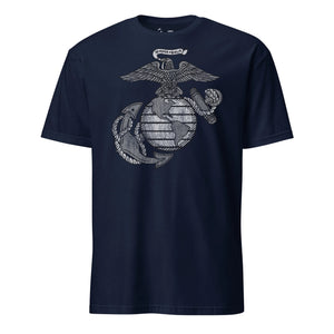 Classic Eagle Globe & Anchor Vintage T-Shirt