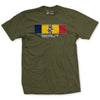 Marine Combat Action Ribbon Custom T-Shirt - OD GREEN