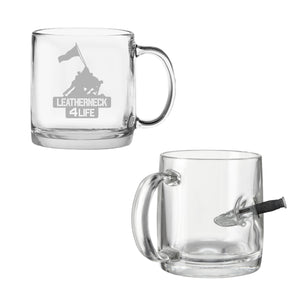 Combat Knife Leatherneck for Life Coffee Mug
