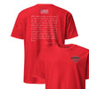 Continental Marine Act of 1775 T-Shirt - RED